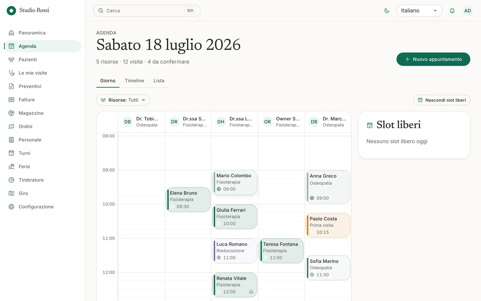 Kalender ohne Doppelbuchungen